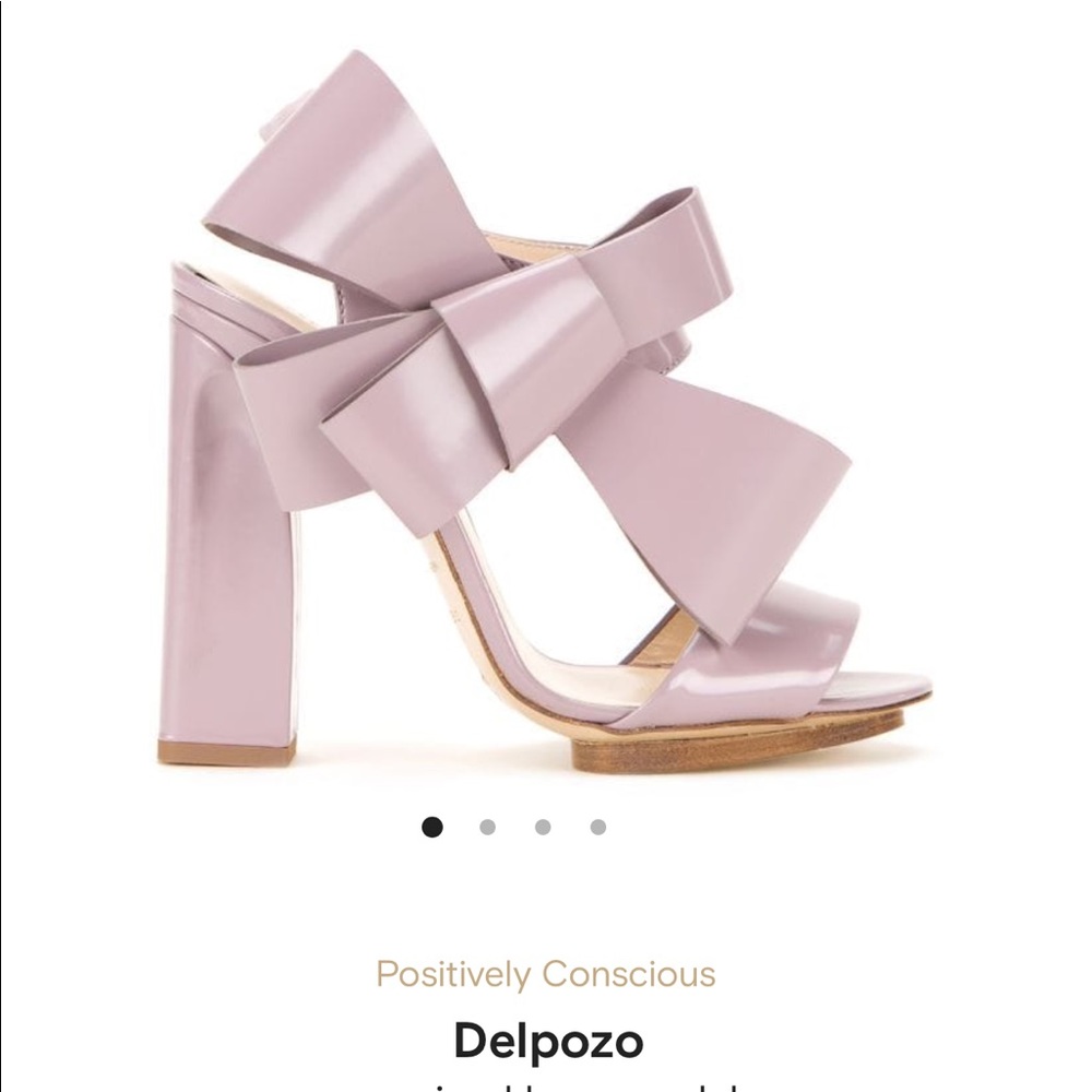 Delpozo Runway Bow Heels SS20